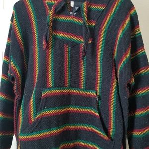 Nwot Rasta Hoodie